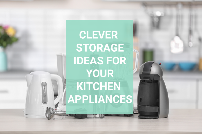 Are you frustrated with the stuff that is spread out all over your kitchen counters? Wish you had more space? Maybe your solution isn't an expensive remodel but instead a reevaluation. Keep out only what you use regularly and store the rest and you will love your kitchen again. #kitchenstorage #clutterfreekitchen #kitchenorganization