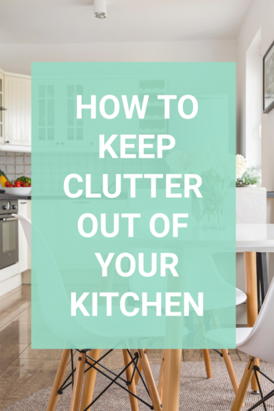 Sometimes it's the simple tips that make the biggest impact. If you are struggling with surface clutter in your home then this tip will help you fix all of that. A family-wide tip that will help everyone keep their things in check so they are not looking for lost items. Kitchen clutter solutions you can use all over your home. #kitchentips #clutter #organize