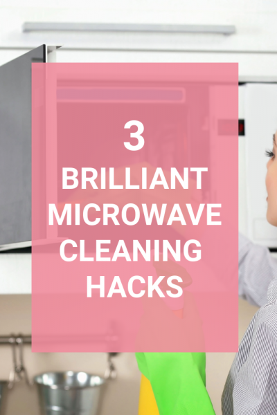 There is nothing worse than a microwave that resembles a war zone. Caked on cement like food that seems impossible to remove. I did my research and found 3 microwave cleaning hacks that will have you loving your microwave again. #cleaninghacks #cleaningtips #microwave