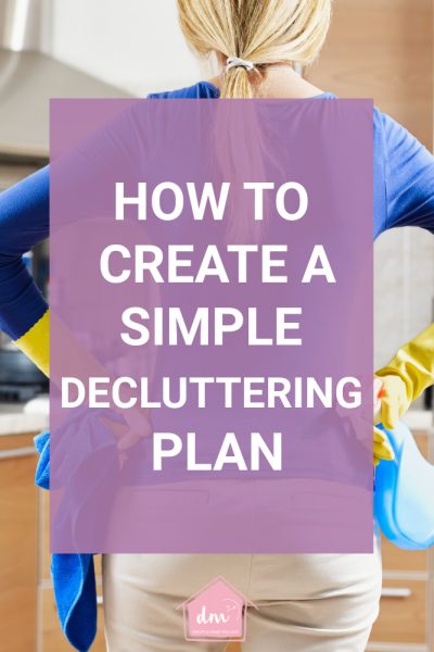 Want to declutter and organize your home but you're not sure where to start? Then what you need is a decluttering plan. A system that will help you clean out the clutter in your home and organize it so it stays neat and tidy. #clutterplan #declutteringplan #declutterinminutesplanner #declutterinminutes