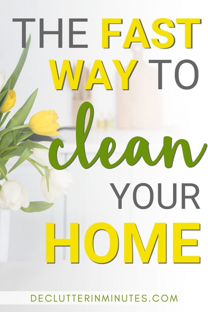 Daily, weekly, monthly cleaning tips on how to clean your home fast