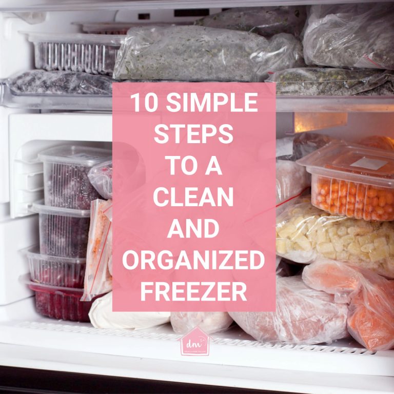 how to clean a freezer