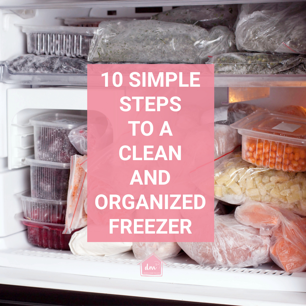 How to Clean a Freezer Quickly and Easily - Declutter in Minutes