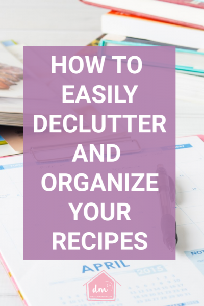 Do you struggle with meal planning? Feel like you have a gazillion recipes but never any idea what to make for dinner? Maybe all that you need is an organized recipe system that you can set up today. Make mealtime fun again! #recipeorganization #organizerecipes #recipesystem #mealplanning