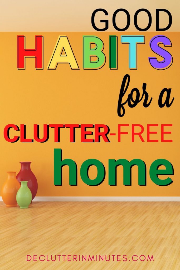 habits-for-a-clutter-free-home