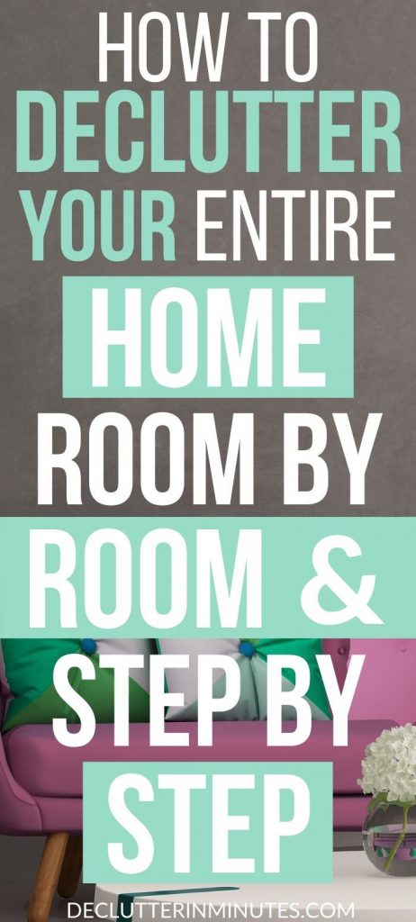 How to declutter your home