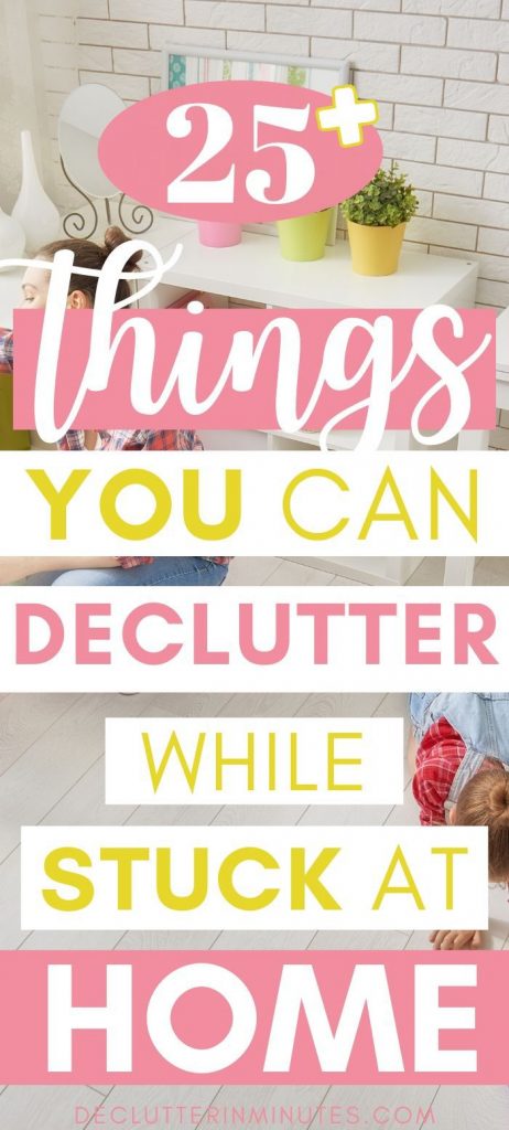 25+ things you can easily declutter in may