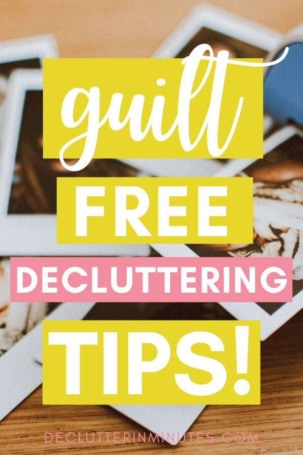 decluttering tips