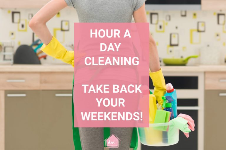 women prepared to clean in hour a day cleaning