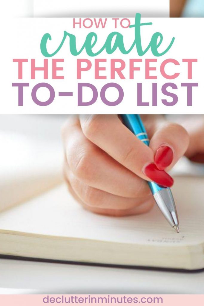 How to create the perfect to-do list