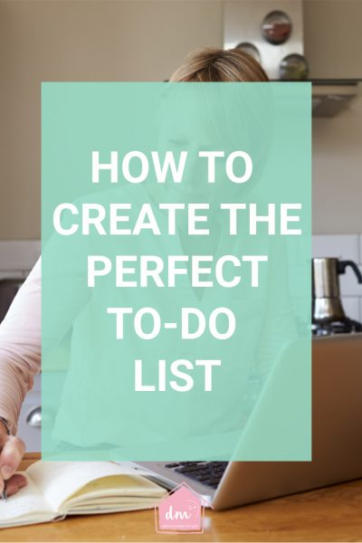 how to create the perfect to-do list
