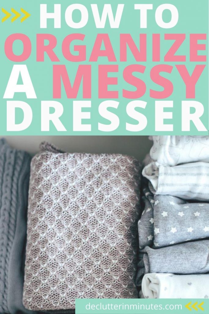 clothes drawer organization