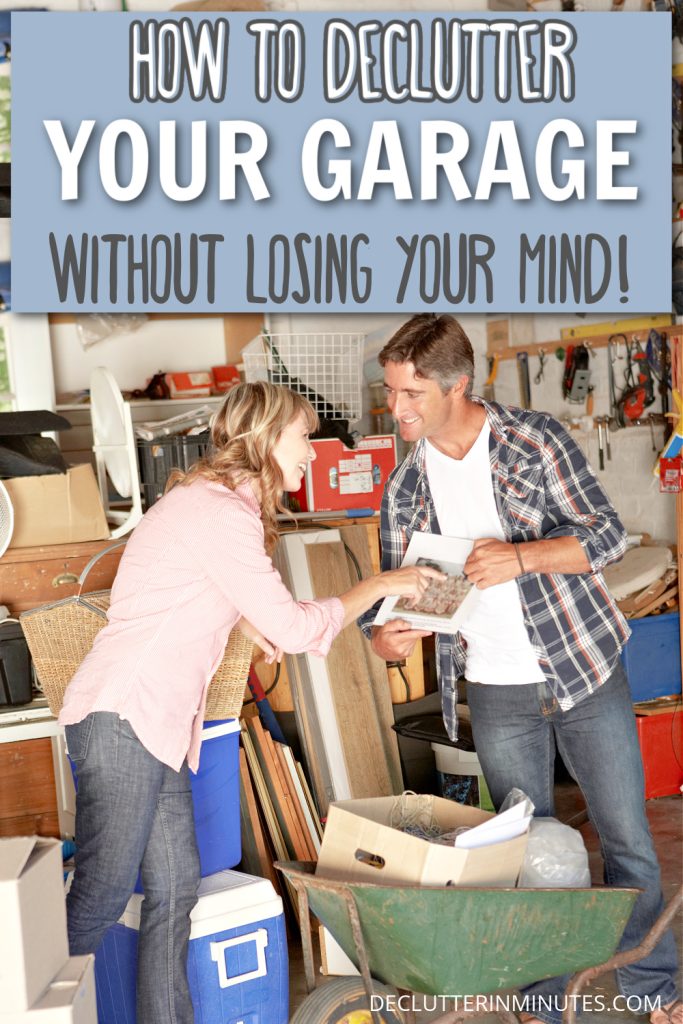 declutter a garage