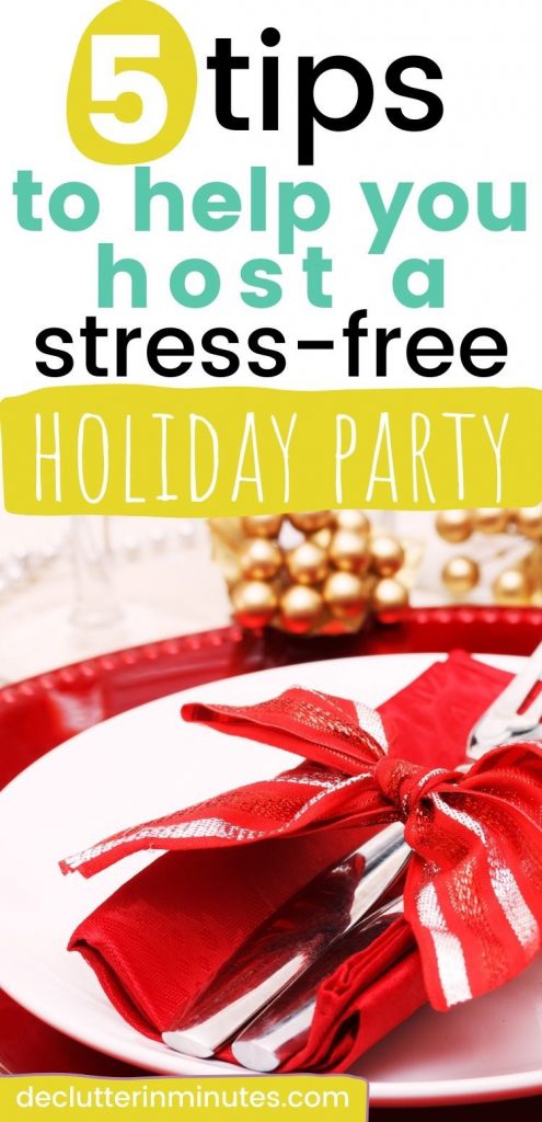 how to host a stress free holiday dinner