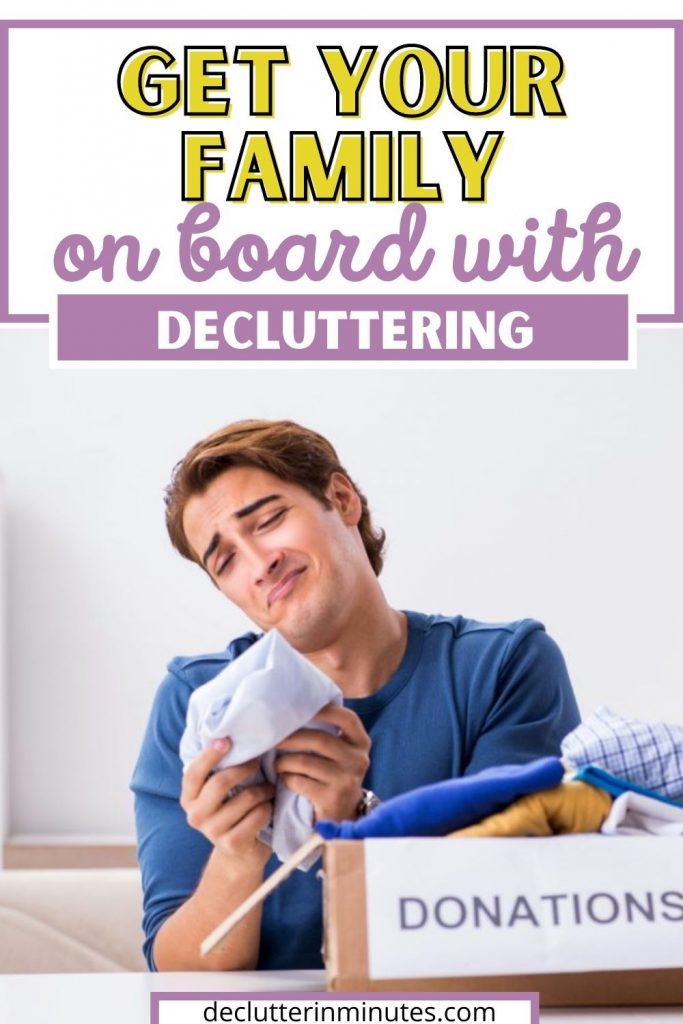 How to help your messy family declutter