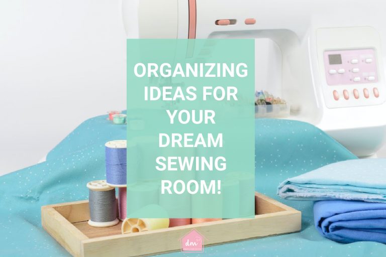 organization ideas for a sewing room