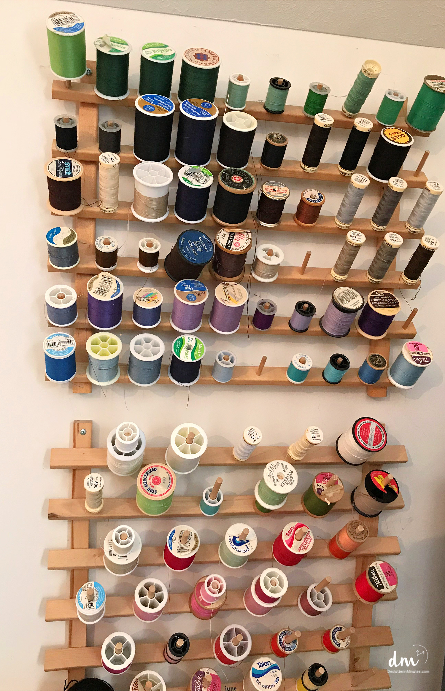 thread on the wall