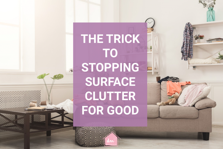how to deal with surface clutter