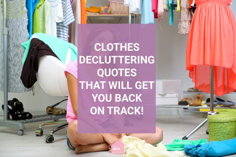 decluttering clothes quotes
