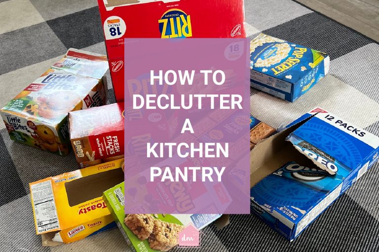 How to Declutter a Kitchen Pantry