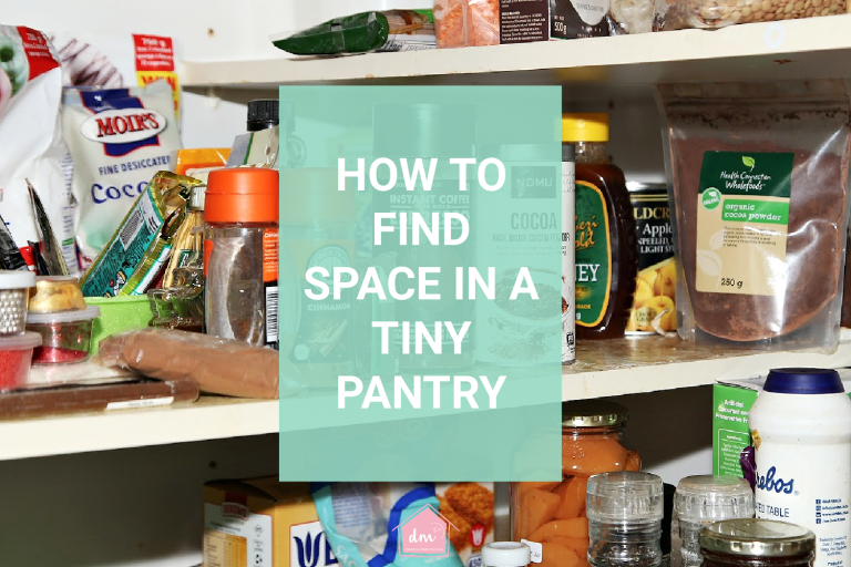how to maximize space in a pantry