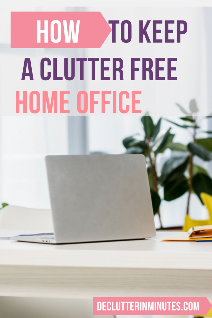 Clean Home Office Ideas