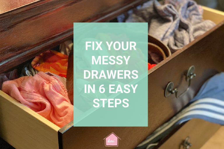 How to Organize drawers in the bedroom