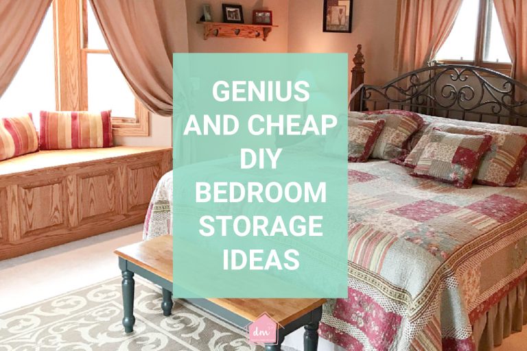 CHEAP BEDROOM STORAGE IDEAS