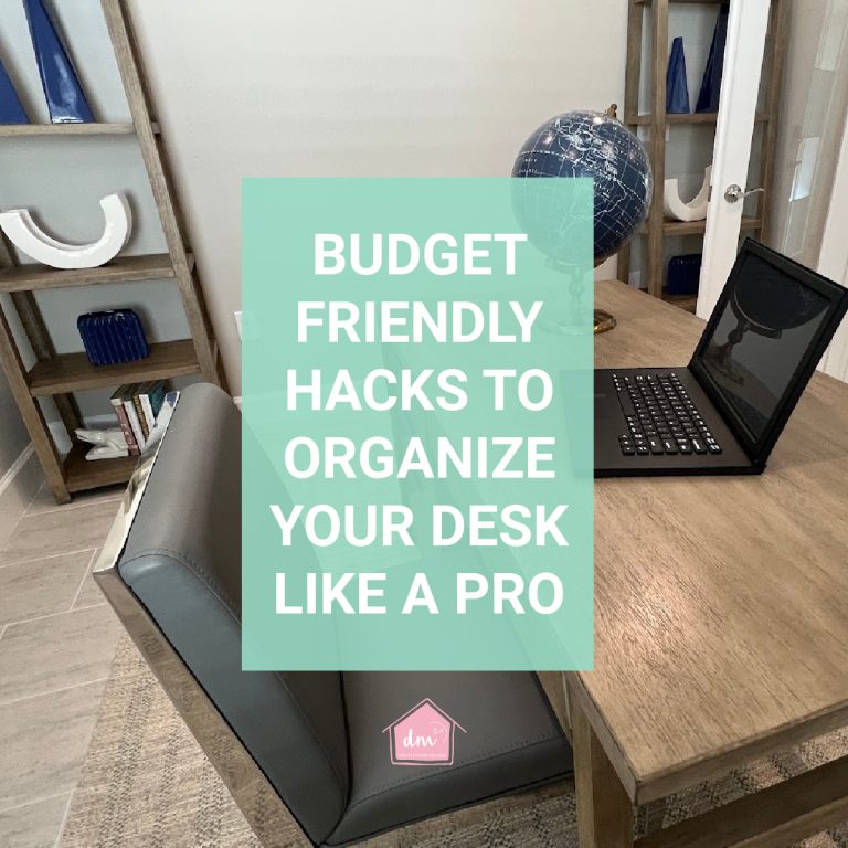 How to Organize an Office Desk