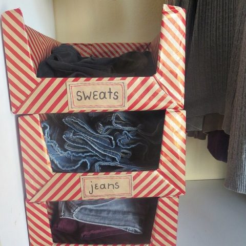 Image for Pretty Boxes for Organizing Clothes in the Closet