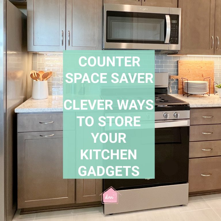 Kitchen appliance storage ideas