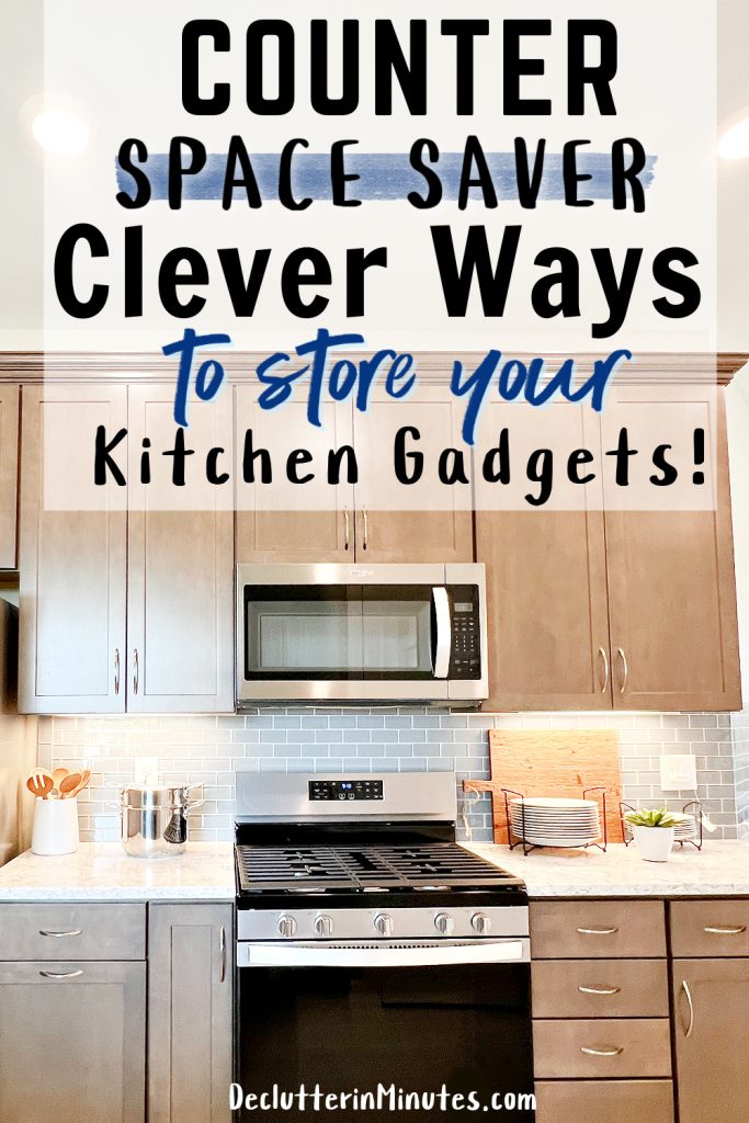 Kitchen appliance storage ideas