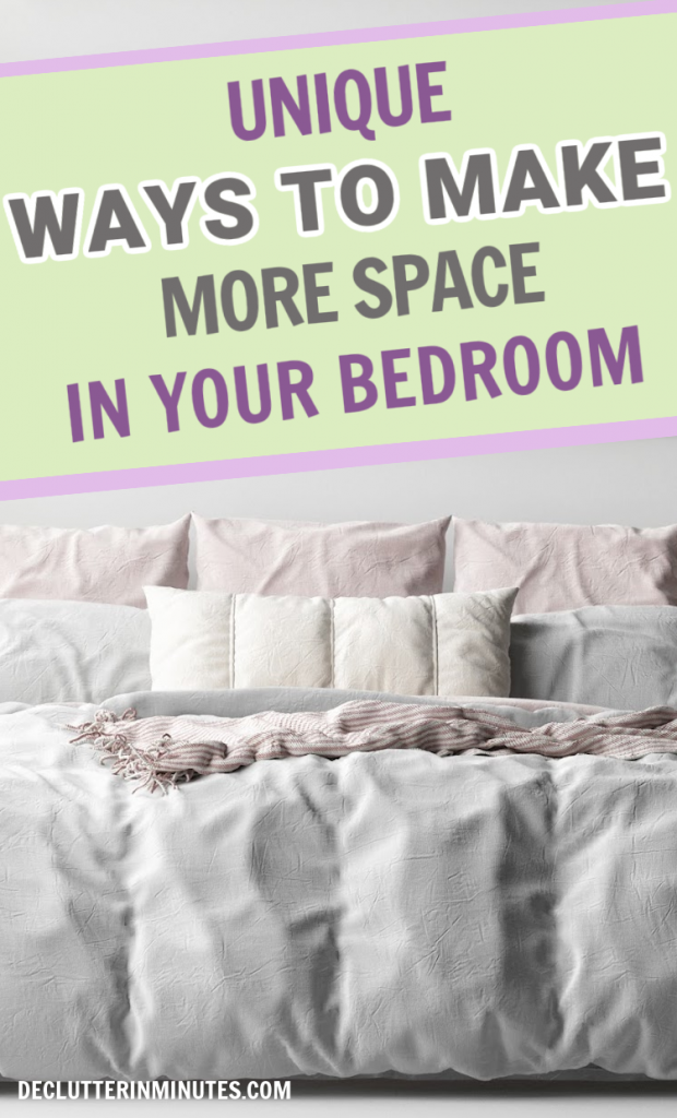 STORAGE SPACE IN YOUR BEDROOM