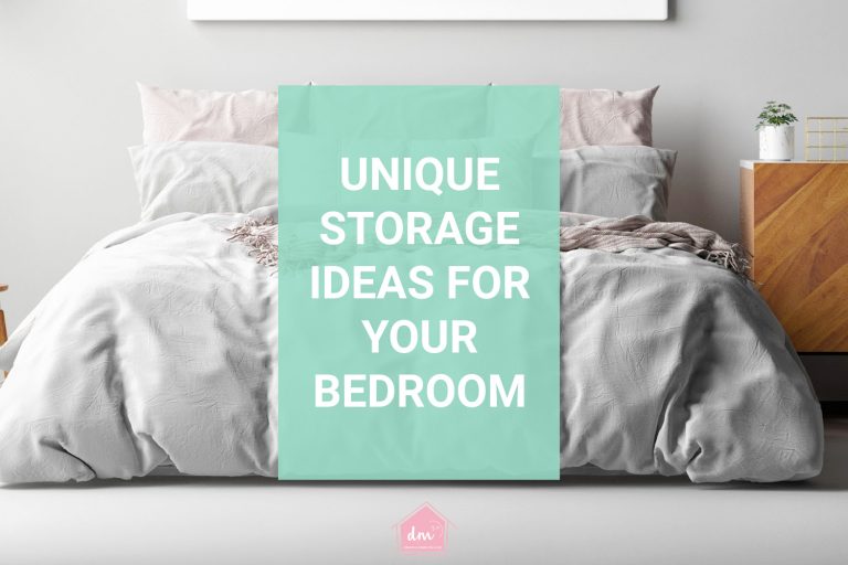 UNIQUE STORAGE IDEAS FOR YOUR BEDROOM