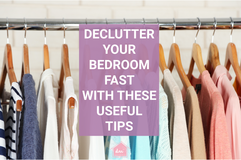 declutter bedroom hacks