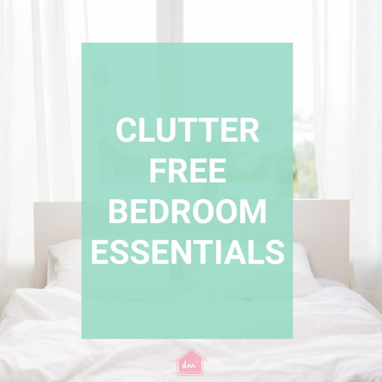 Bedroom Items Checklist