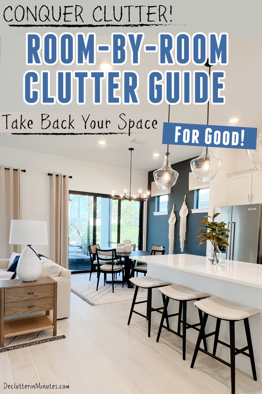 How to Declutter Your Home Room by Room - Declutter in Minutes