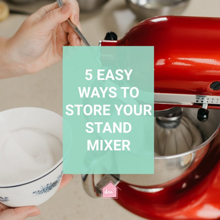 Stand mixer storage ideas