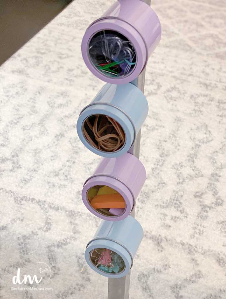 magnetic holders for office supplies