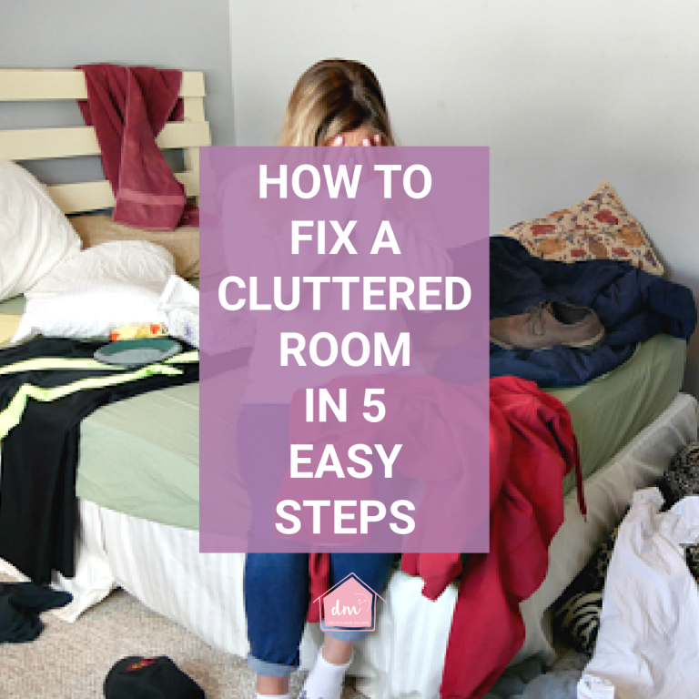 How to Fix a Cluttered Room