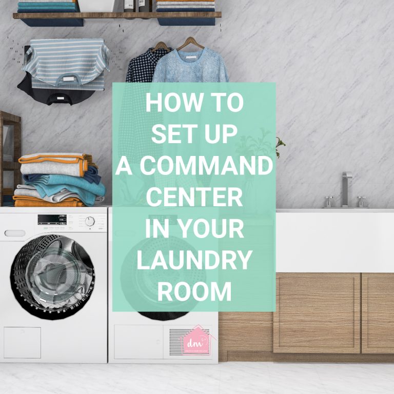 LAUNDRY ROOM COMMAND CENTER