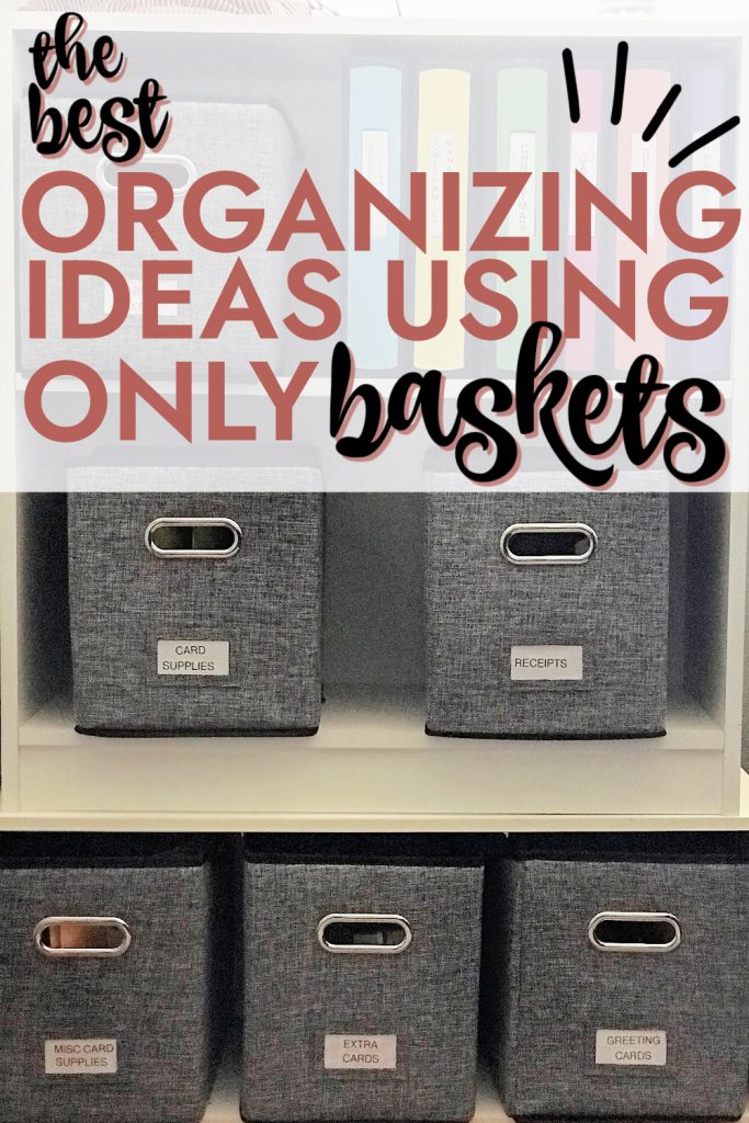 Baskets For Organizing