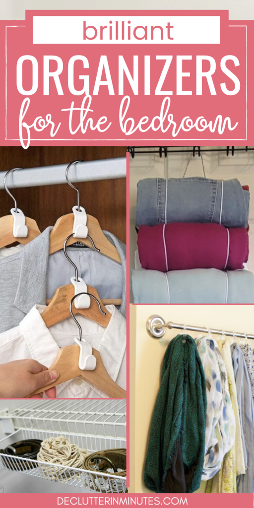brilliant organizers for the bedroom