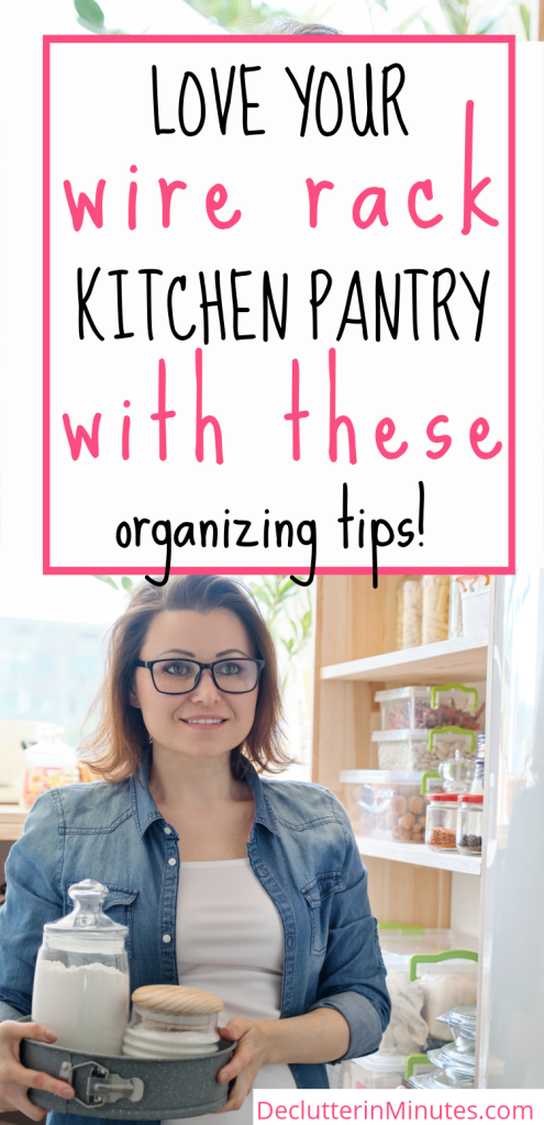 wire rack pantry