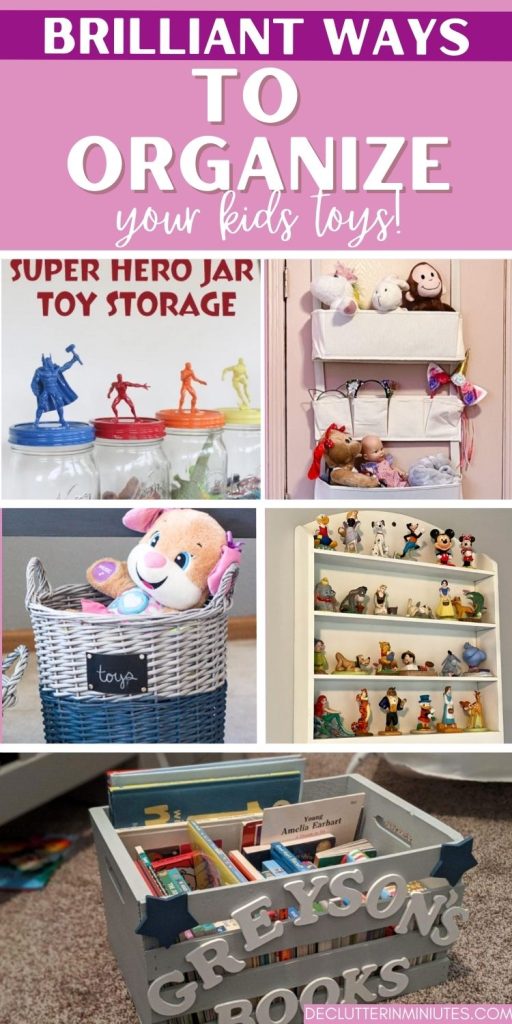 brilliant ways to organize kids toys