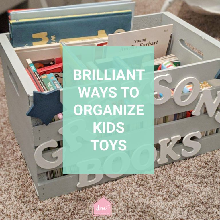 Brilliant ways to organize kids toys