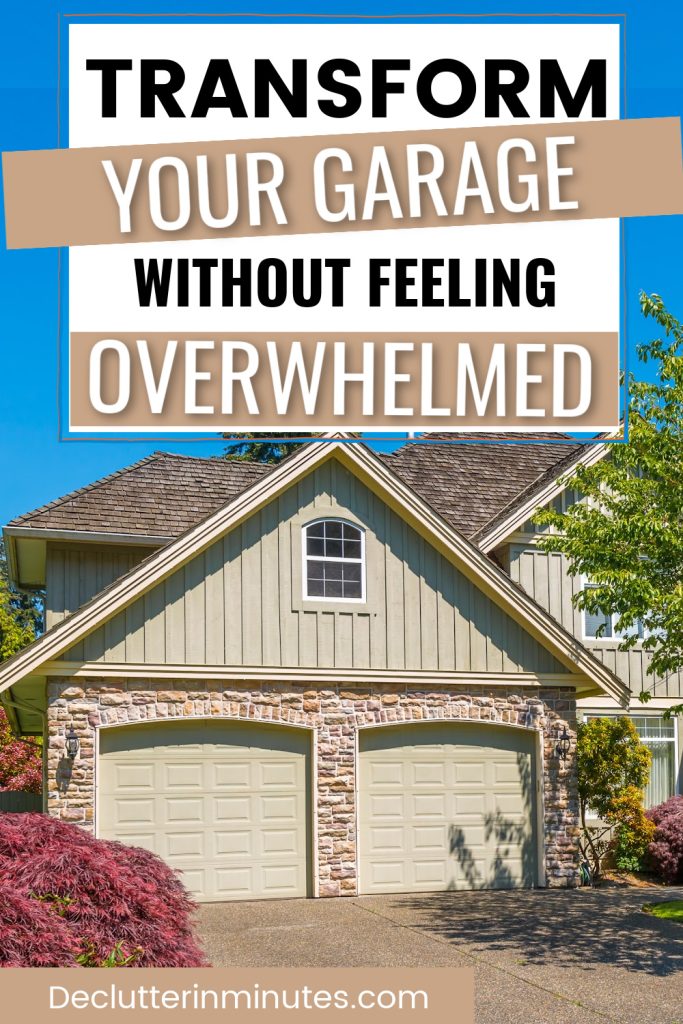 how to organize a garage