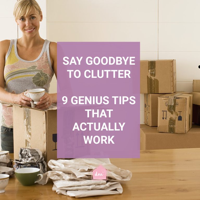 CLUTTER-FREE HABITS FOR YOUR HOME