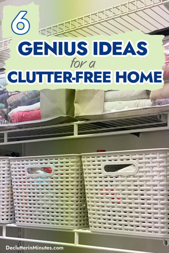 clutter free home ideas