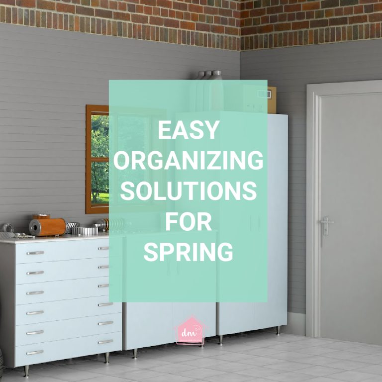 spring organizing checklist
